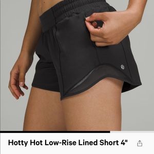 Gotta Hot low rised lined shorts 4”